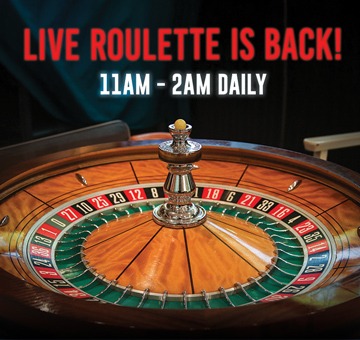 Live Roulette Returns to River Rock Casino Resort
